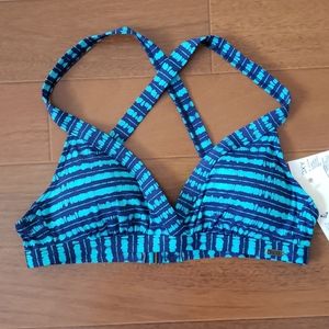 Roxy pop swim top